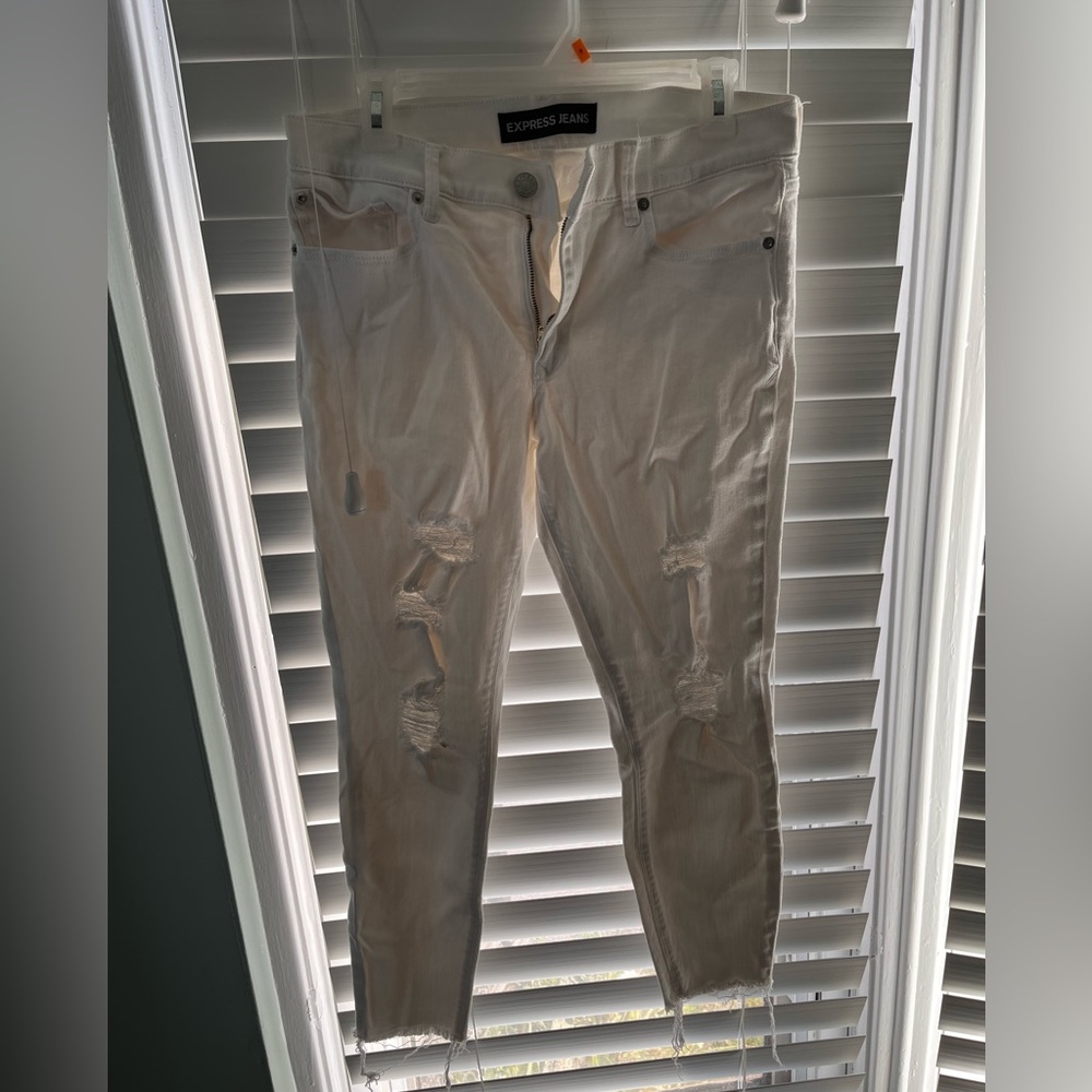 White jeans
